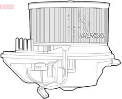 DENSO Ventilator, habitaclu DENSO DEA21008 (DEA21008)