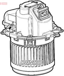 DENSO Ventilator, habitaclu DENSO DEA23025 (DEA23025)
