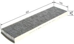 Bosch Filtru habitaclu cu carbon activ BOSCH 1 987 432 399 (1 987 432 399)