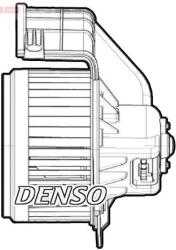 DENSO Ventilator, habitaclu DENSO DEA23019 (DEA23019)