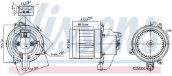 NISSENS Ventilator, habitaclu NISSENS 87609 (87609)
