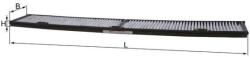 MAHLE Filtru aer habitaclu / polen MAHLE LAK 248 (LAK 248)