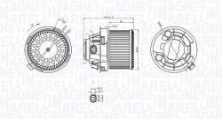 Magneti Marelli Ventilator, habitaclu MAGNETI MARELLI 069412258010 (069412258010)
