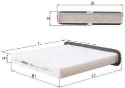 MAHLE Filtru aer habitaclu / polen MAHLE LA 1361 (LA 1361)