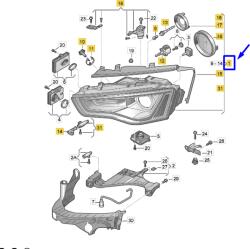 Original Vw Group Far ORIGINAL VW GROUP 8K0941754F (8K0941754F)