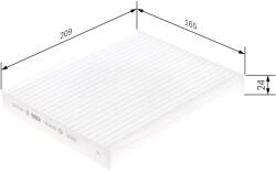 Bosch Filtru habitaclu BOSCH 1 987 435 070 (1 987 435 070)