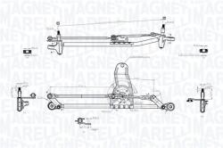 Magneti Marelli Legaturi stergator parbriz MAGNETI MARELLI 085570729010 (085570729010)