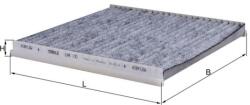 MAHLE Filtru, aer habitaclu / polen MAHLE LAK 131 (LAK 131)