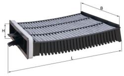 MAHLE Filtru aer habitaclu / polen MAHLE LAK 227 (LAK 227)