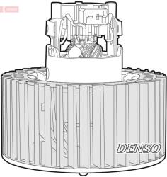 DENSO Ventilator, habitaclu DENSO DEA09049 (DEA09049)