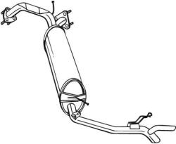 BOSAL Toba esapament finala BOSAL 282-975 (282-975) - fixbox