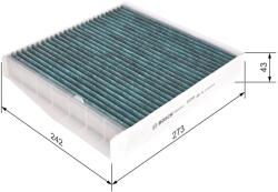 Bosch Filtru, aer habitaclu / polen BOSCH 0 986 628 521 (0 986 628 521)