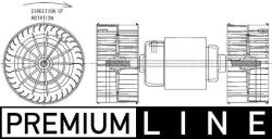 MAHLE Ventilator, habitaclu MAHLE AB 152 000P (AB 152 000P)