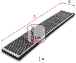 SOFIMA Filtru, aer habitaclu / polen SOFIMA S 4121 CA (S 4121 CA)