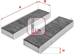SOFIMA Filtru, aer habitaclu / polen SOFIMA S 4172 CA (S 4172 CA)
