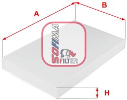 SOFIMA Filtru aer habitaclu / polen SOFIMA S 3038 C (S 3038 C)