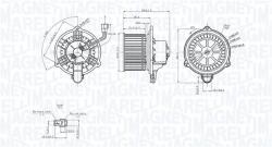 Magneti Marelli Ventilator, habitaclu MAGNETI MARELLI 069412752010 (069412752010)