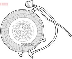 DENSO Ventilator, habitaclu DENSO DEA17015 (DEA17015)