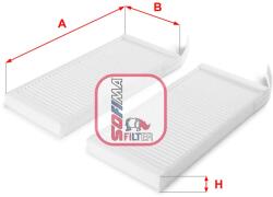 SOFIMA Filtru, aer habitaclu / polen SOFIMA S 3164 C (S 3164 C)