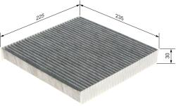 Bosch Filtru habitaclu cu carbon activ BOSCH 1 987 435 518 (1 987 435 518)