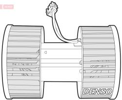 DENSO Ventilator, habitaclu DENSO DEA05003 (DEA05003)