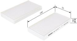 Bosch Filtru, aer habitaclu / polen BOSCH 1 987 435 008 (1 987 435 008)