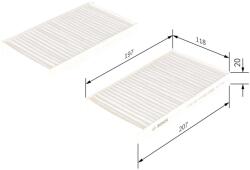 Bosch Filtru habitaclu BOSCH 1 987 432 278 (1 987 432 278)