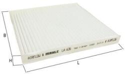 MAHLE Filtru aer habitaclu / polen MAHLE LA 636 (LA 636)