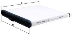 MAHLE Filtru, aer habitaclu / polen MAHLE LA 1139 (LA 1139)
