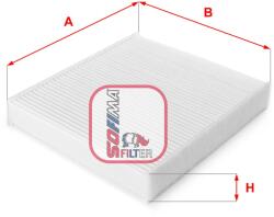 SOFIMA Filtru, aer habitaclu / polen SOFIMA S 3129 C (S 3129 C)