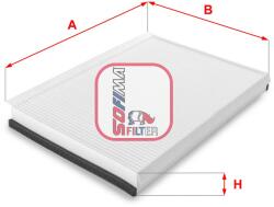 SOFIMA Filtru aer habitaclu / polen SOFIMA S 3137 C (S 3137 C)