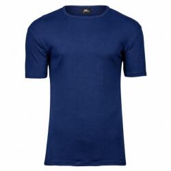 Tee Jays Tricou bărbătesc Interlock cu mânecă scurtă - Indigo lbastră | S (TJ520-1000181257)