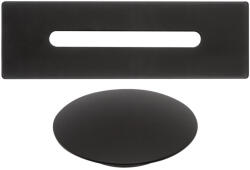  Set c|| capac preaplin și scurgere din oțel pentru cadă freestanding, black (KBL-001) - casasclipitoare - 205,80 RON