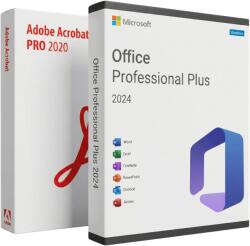 Microsoft Pachet Office 2024 Pro Plus cu Adobe Acrobat 2020 Pro (OA-144)