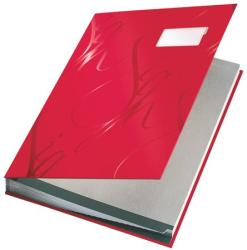 Leitz Design mapa pentru semnaturi 18 părți de culoare A4 roșu (57450025)