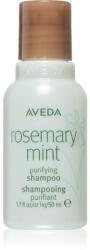 Aveda Rosemary Mint Purifying Shampoo дълбоко почистващ шампоан за блясък 50ml