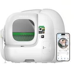 PETKIT Litiera smart cu autocuratare PETKIT Purobot Max Pro 2 with Camera Self-Cleaning pentru pisici, Recunoastere faciala, 8L (P9904)
