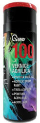  Akril zománcfesték - fémre, műanyagra, fára - 400 ml - piros (17300-3020)