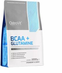 OstroVit BCAA + Glutamine 1000g Wild Strawberry Blueberry