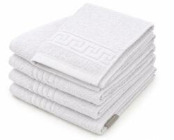 Heinner Pure Soft Heiner Home arctörlő, 30x50 cm, 100% pamut, 500gr/nm sűrűség, magas nedvszívó képesség, puha és kellemes tapintás, Fehér, 4 db