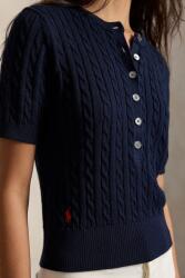 Ralph Lauren пуловер с къси ръкави дамски от памук (211B17746) - answear - 449,65 лв