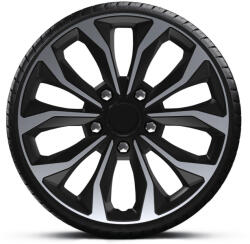 Autonova 16"-os Hornet Pro Silver-Black dísztárcsa garnitúra (4darab) (ARG16HORNETPSB_1)