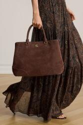 Ralph Lauren шопинг чанта дамска от велур (431P15645)