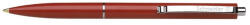 Schneider K15 golyóstoll, 0, 5 mm, kék, kapcsok, piros műanyag test (GPPSCH05RO)