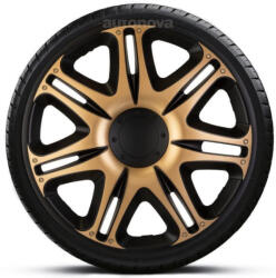 Autonova 16"-os Orden Gold Black dísztárcsa garnitúra (4darab) (JACKY16363_1)