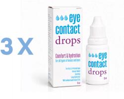 Esoform EyeContact Drops - Hidratáló, nyugtató szemcsepp, 3x15 ml