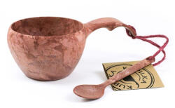 KUPILKA Classic Kuksa 210 ml bögrék-csészék piros