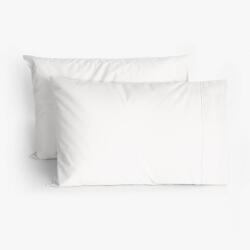 Dilios Natural Fusion párnahuzat szett, 50x70 cm, 50% bambusz perkál anyag + 50% pamut, Fehér, 2 db-os