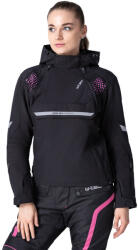  Női softshell motoros kabát W-TEC Annorack Lady, AirVent rendszer, Visionight fényvisszaverő elemek, szélálló softshell anyag, Air Mesh hálós bélés fekete-rózsaszín XXL