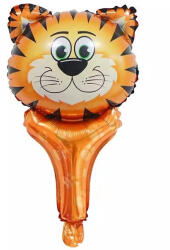  Tigris, mini marok fólia lufi, 46 cm - pepita